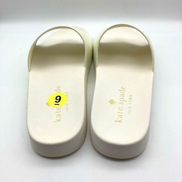NWT Kate Spade New York Sunny White Sandals 9B - Picture 6 of 10